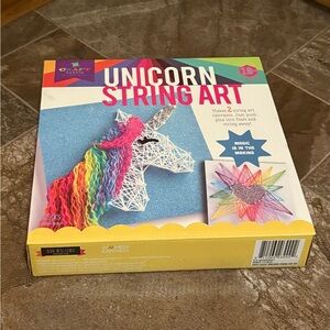 Unicorn String Art Kit with Rainbow Colors